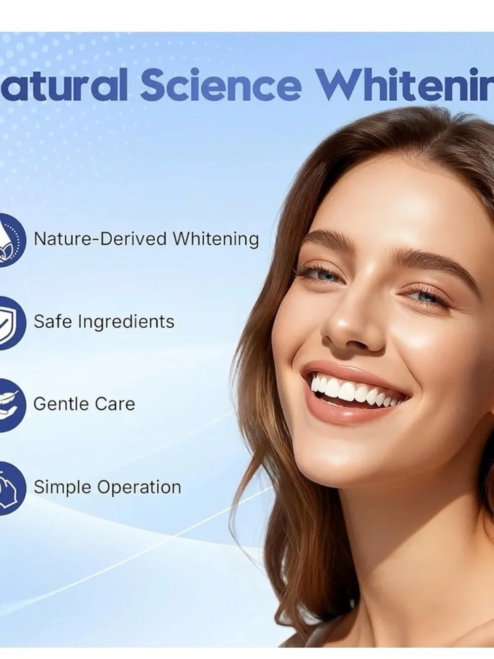 Professional Teeth Whitening Strips - Purple - Mint Flavor